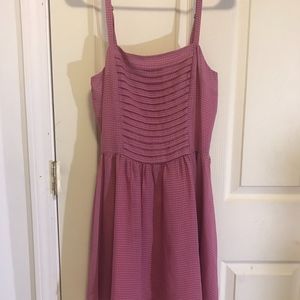 gingham ballerina dress